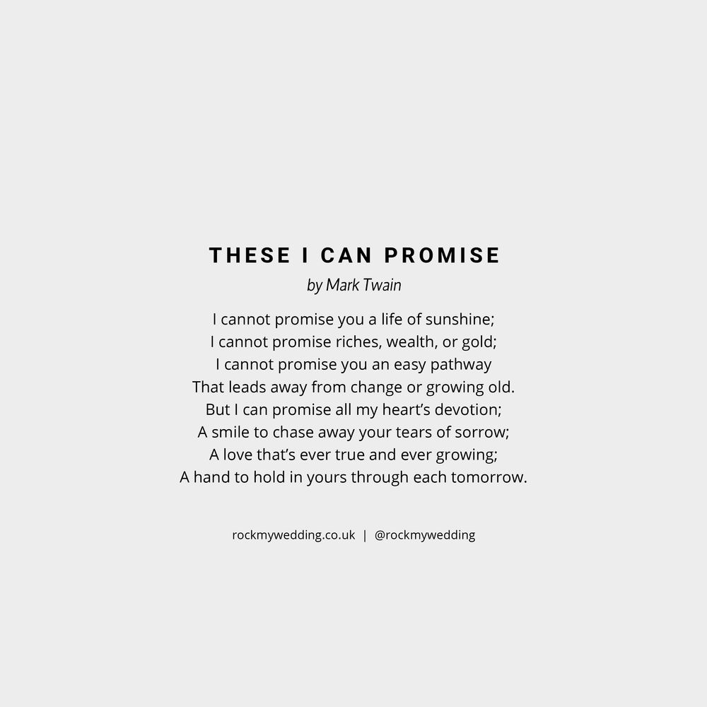these i can promise mark twain