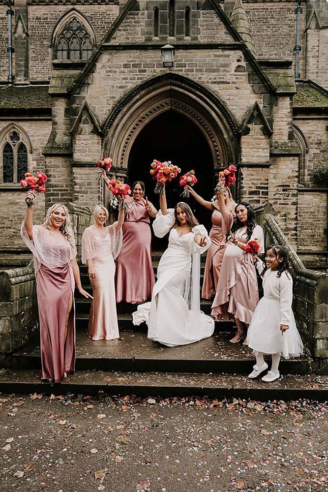 Best Pink Bridesmaid Dresses: Blush, Dusty, Hot Pink & More Best Pink Bridesmaid Dresses: Blush, Dusty, Hot Pink & More