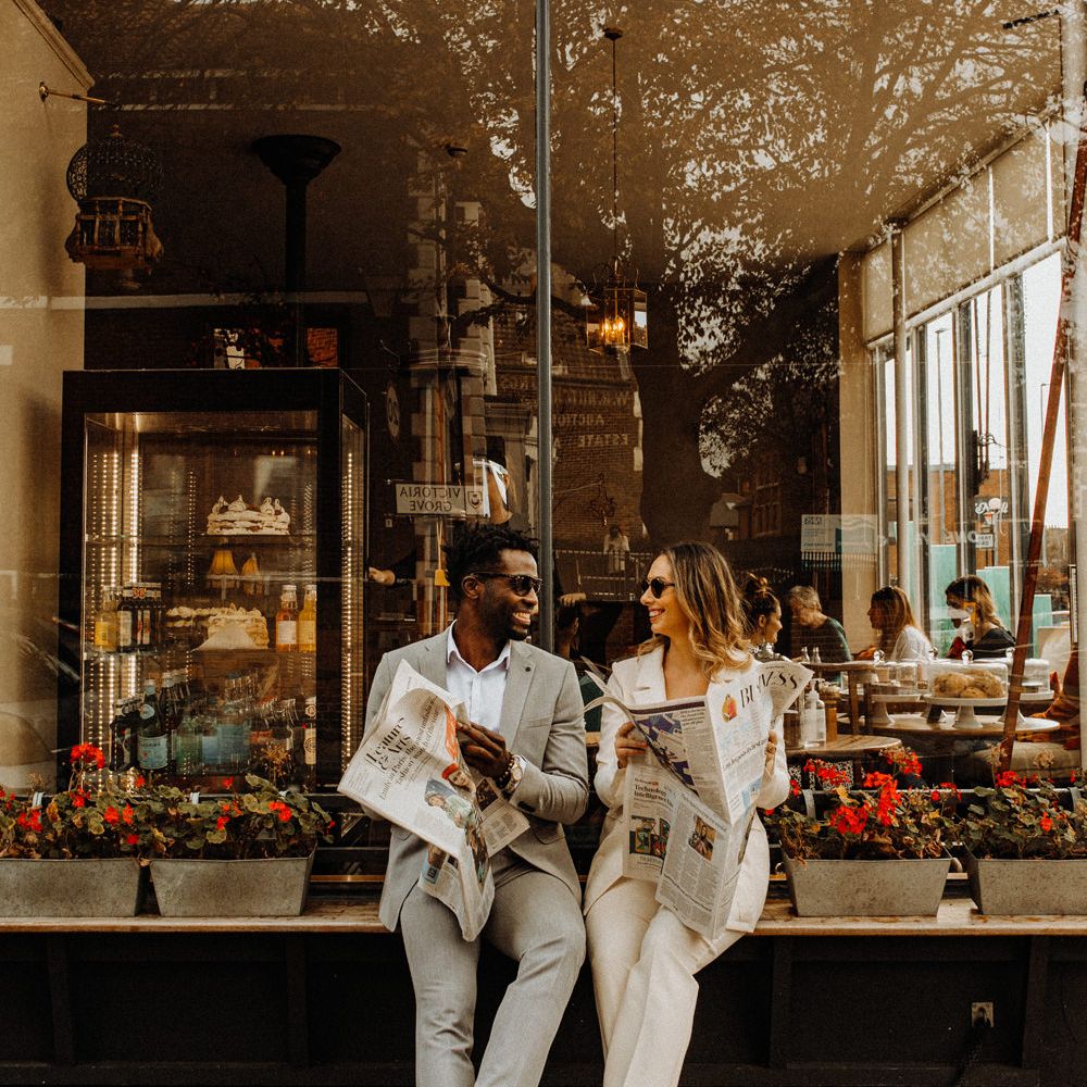 Wedding portraits by Leah Marie Photography 