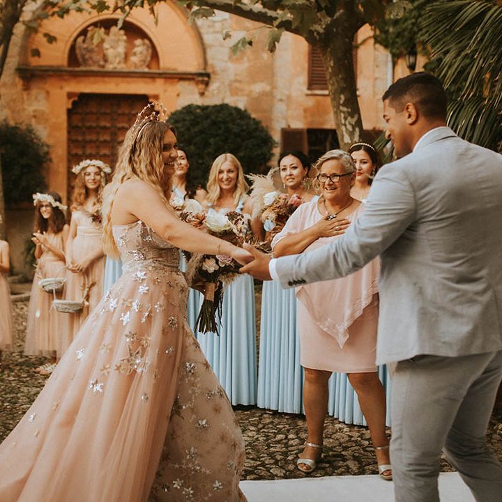 Bride & groom dance on their wedding day