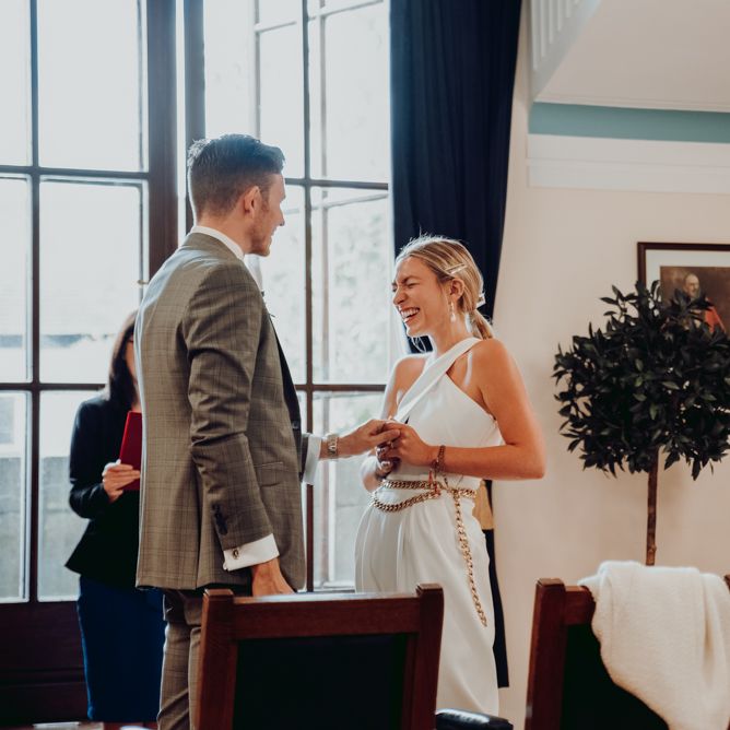 Small Town Hall, Trafford micro wedding ceremony 