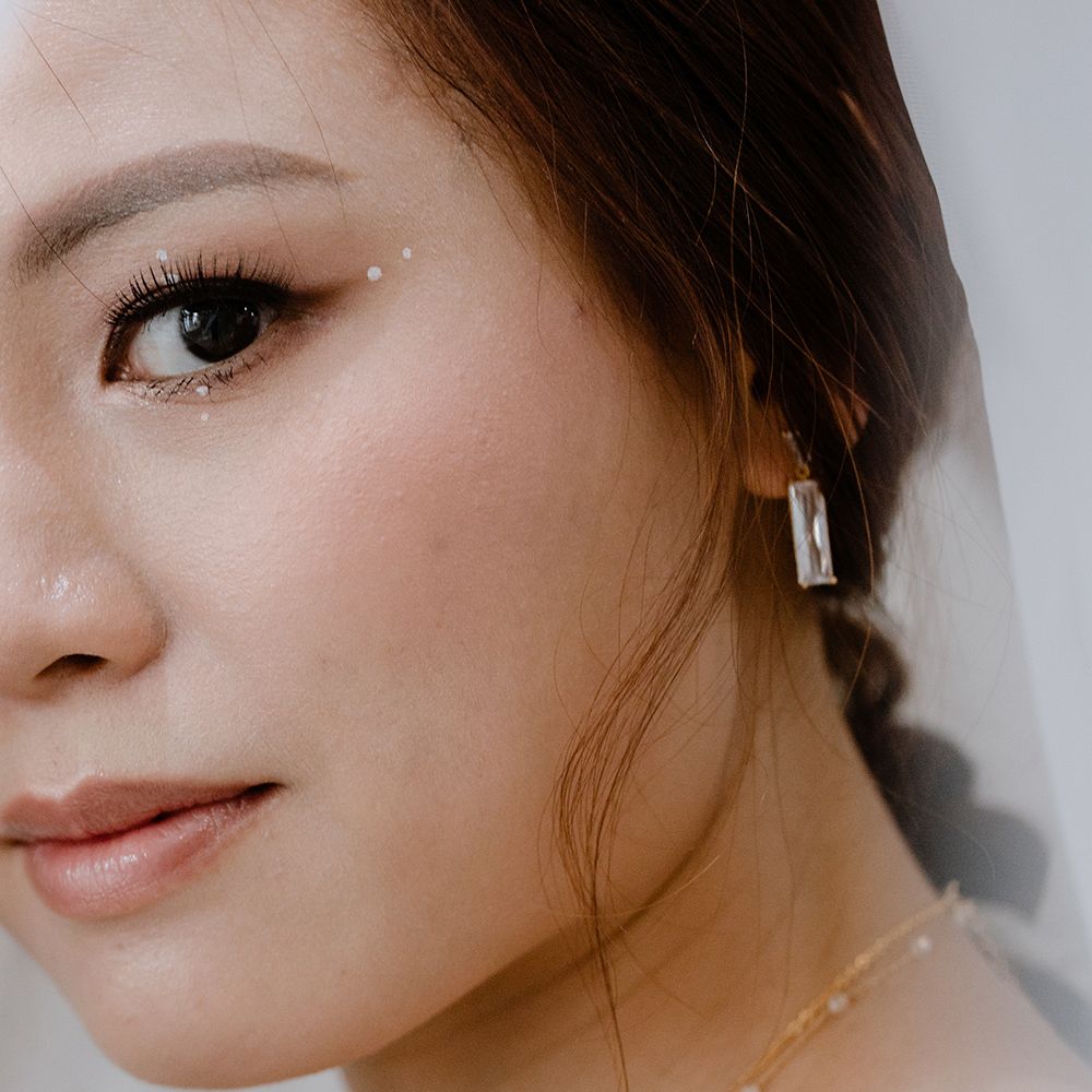 Asian bride wedding makeup 