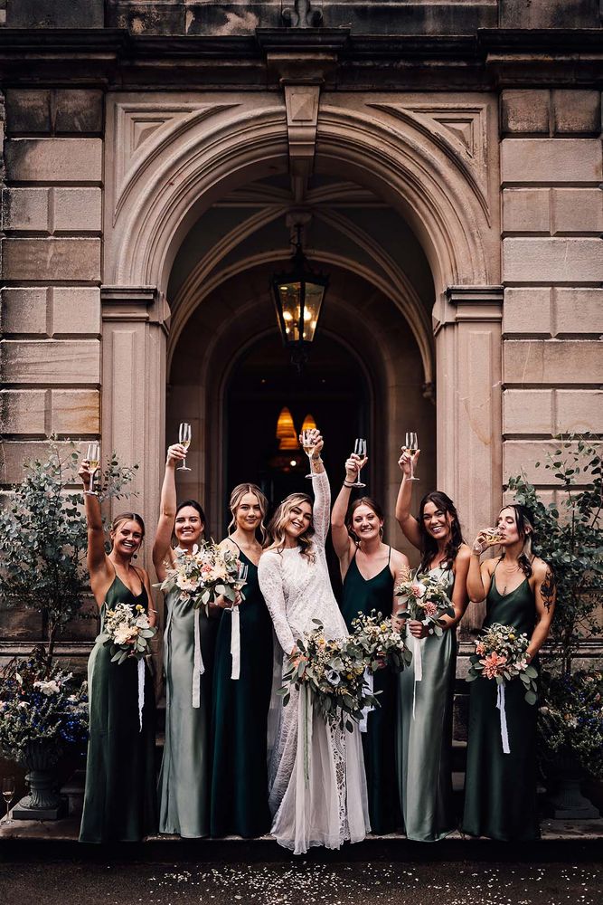 mismatched bridesmaid dresses uk How to Style Mismatched Bridesmaid Dresses Like a Pro - John Cain Photography