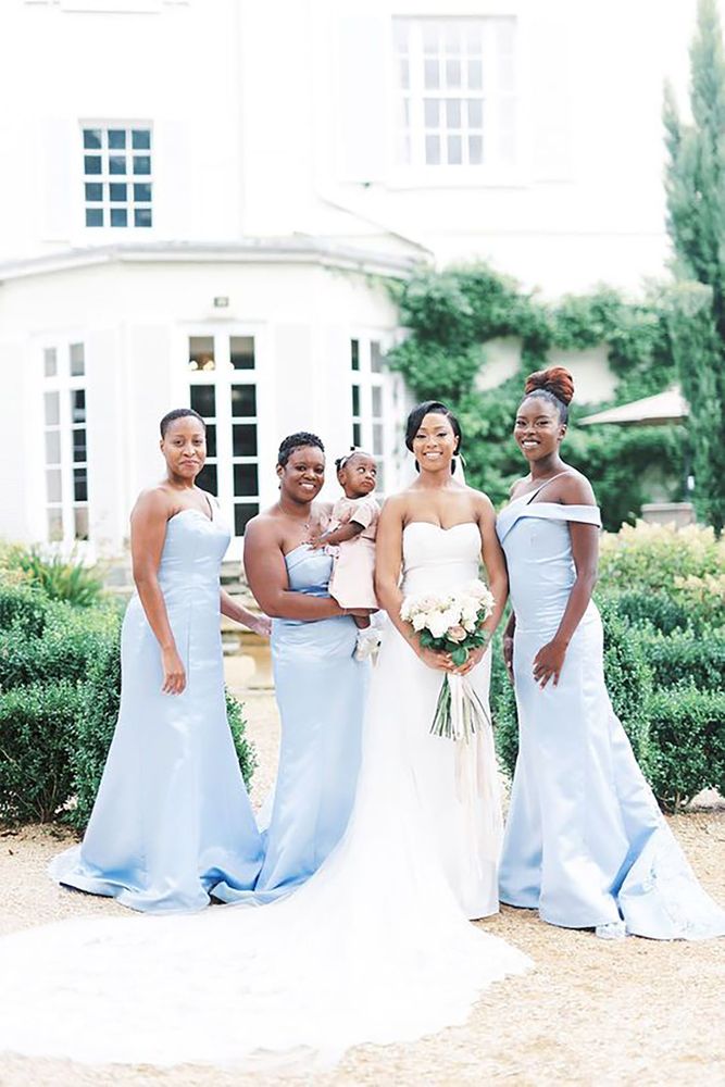 Blue Bridesmaid Dresses: Dusty, Navy, Light & Royal Blue Styles Blue Bridesmaid Dresses: Dusty, Navy, Light & Royal Blue Styles