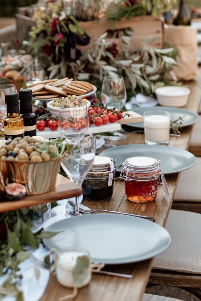 the graze table | laura fox catering | selby, north... Graze Tables At Outdoor British Feast - Rock My Wedding