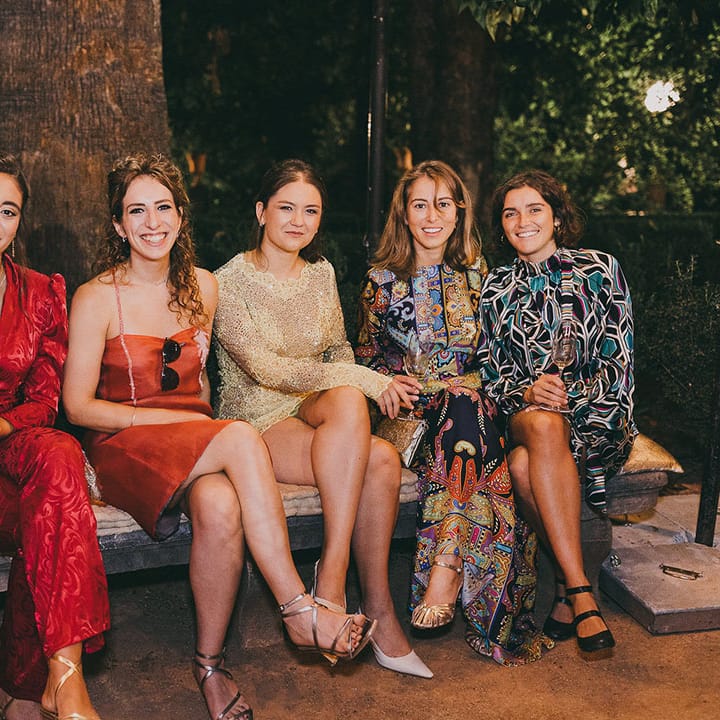 wedding guest outfits at Spanish destination wedding 