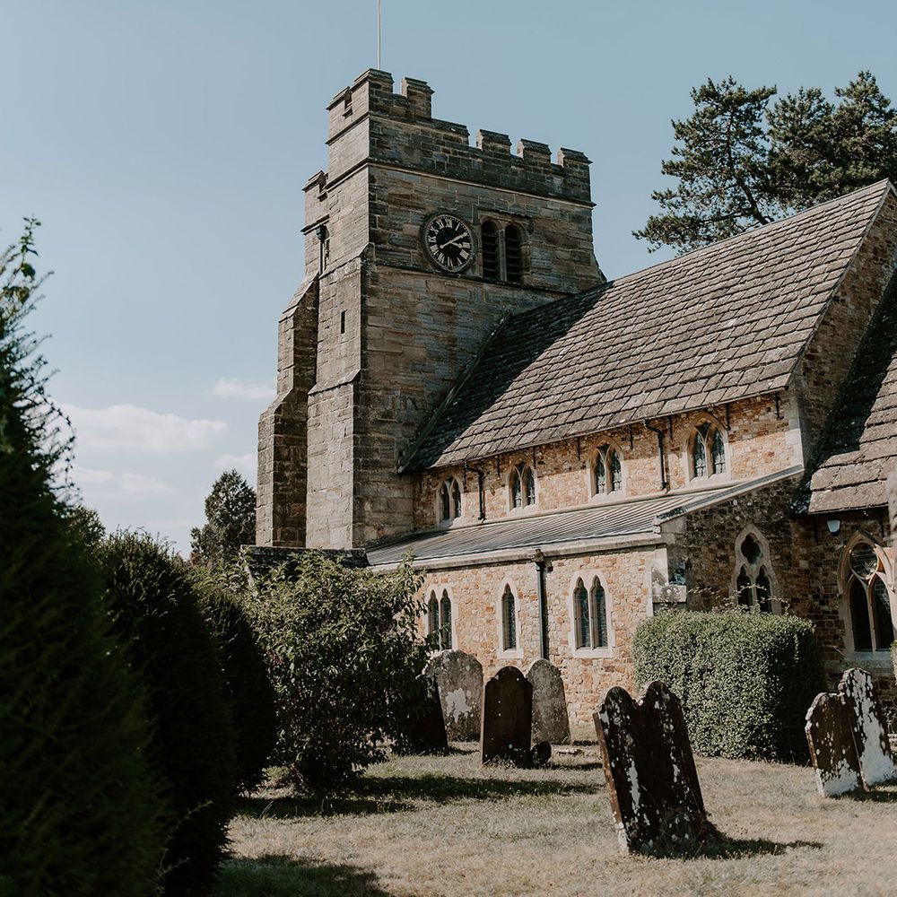 The church where Lottie and Tom married! 