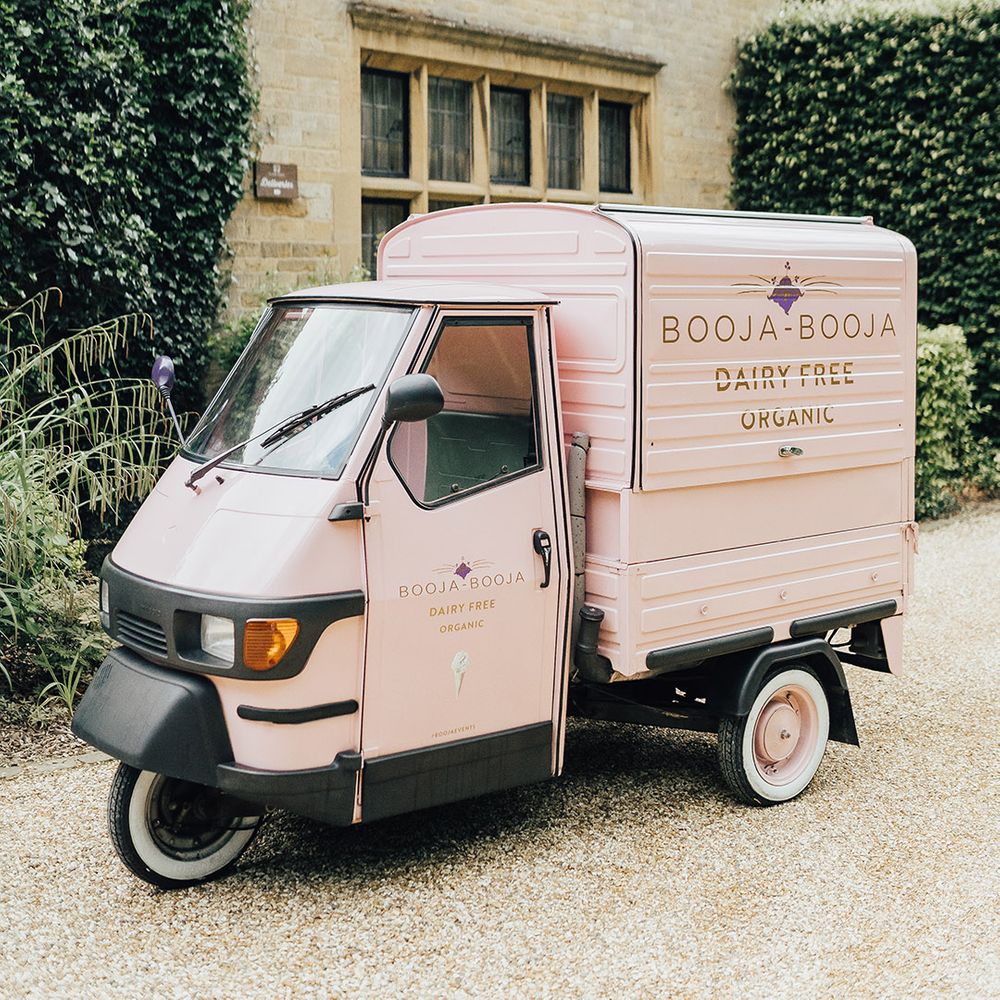 Booja Booja dairy free ice cream truck 