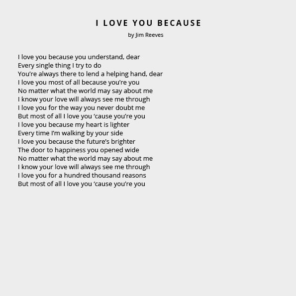 Alternative wedding readings