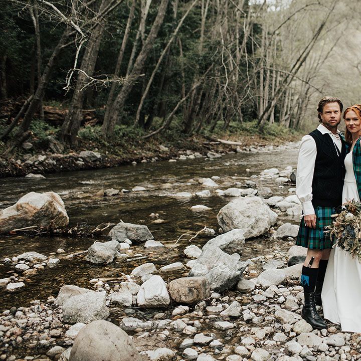 Highland wedding inspiration in Big Sur