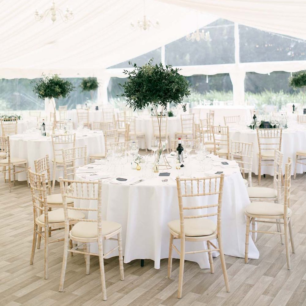 marquee wedding reception at Ardington House wedding venue 