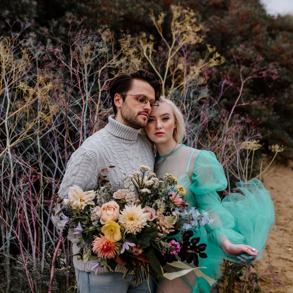 Intimate beach elopement wedding photography by Epic Love Story 