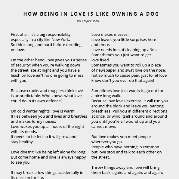 Alternative Wedding Readings