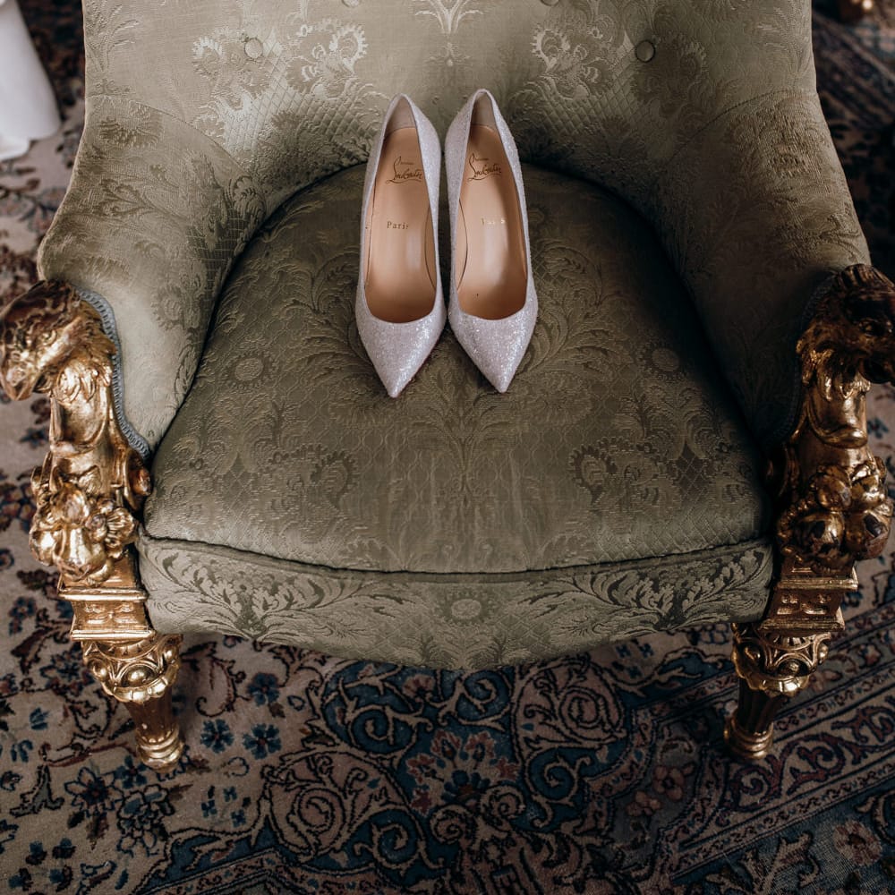 Christian Louboutin wedding shoes 