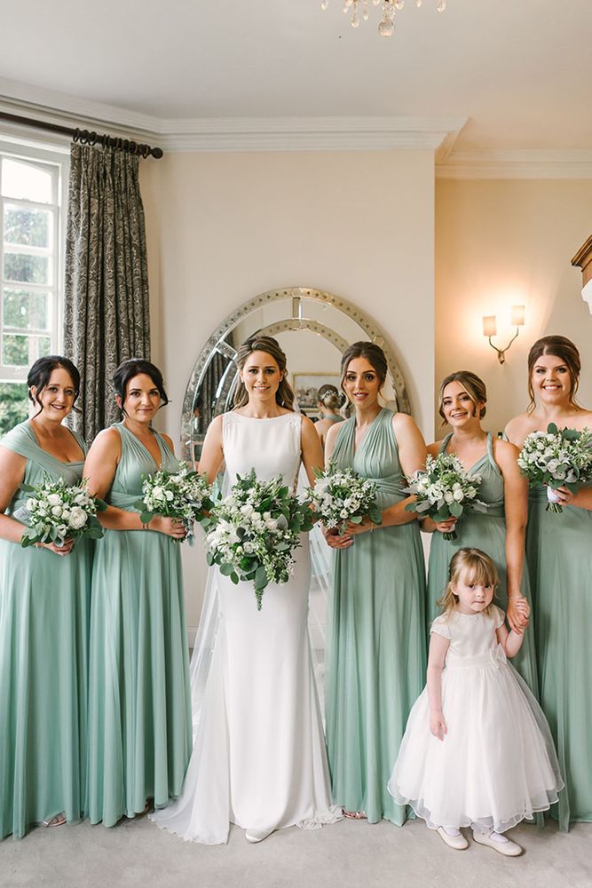 bridesmaid dresses same color different styles uk Mismatched Bridesmaids Dresses Inspiration and Trends