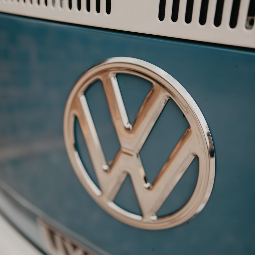 VW campervan logo for drinks van | Mark Bamforth Photography