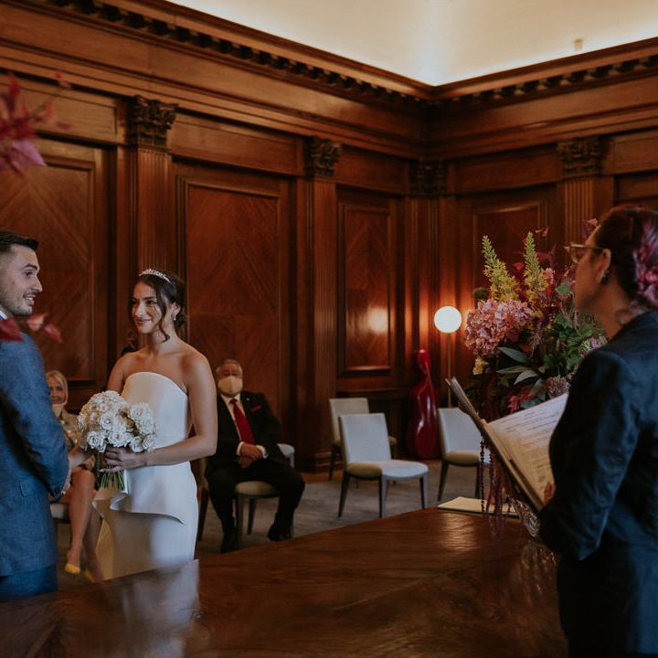 Town hall wedding by Maja Tsolo Photography