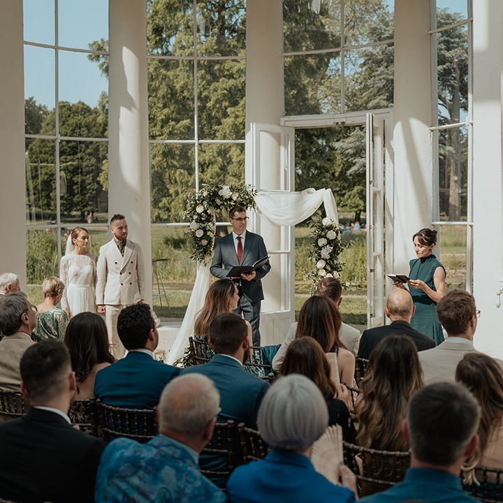 celebrant led Gunnersbury led wedding 