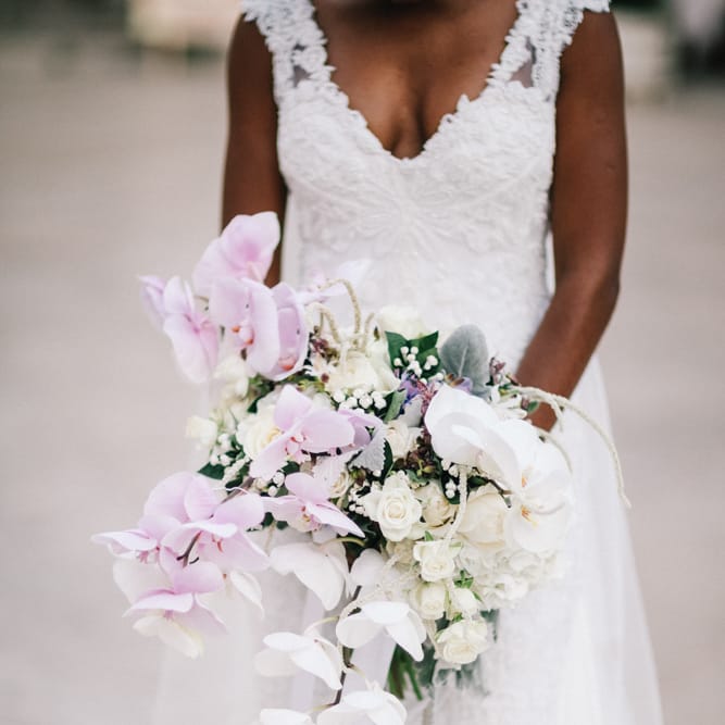 Bridal bouquet for Italian wedding