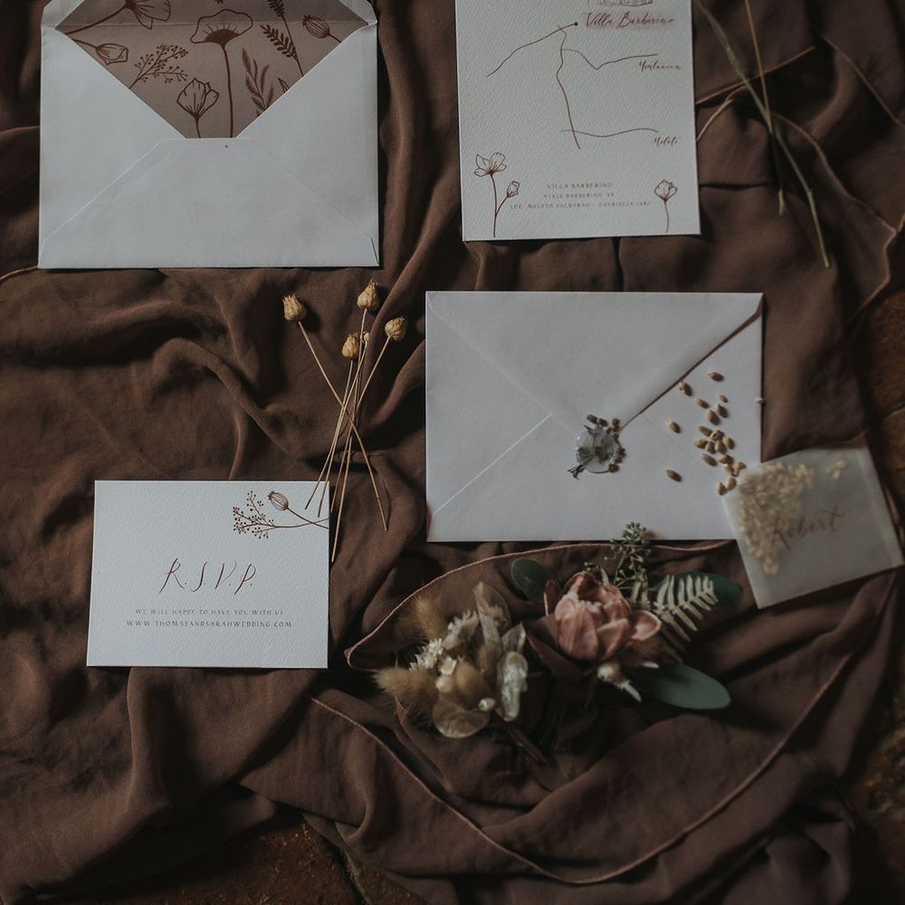 Wedding stationery suite 