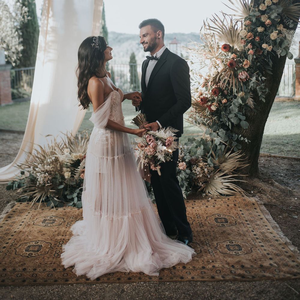 Tuscany elopement planned and styled by In Tuscany Wedding