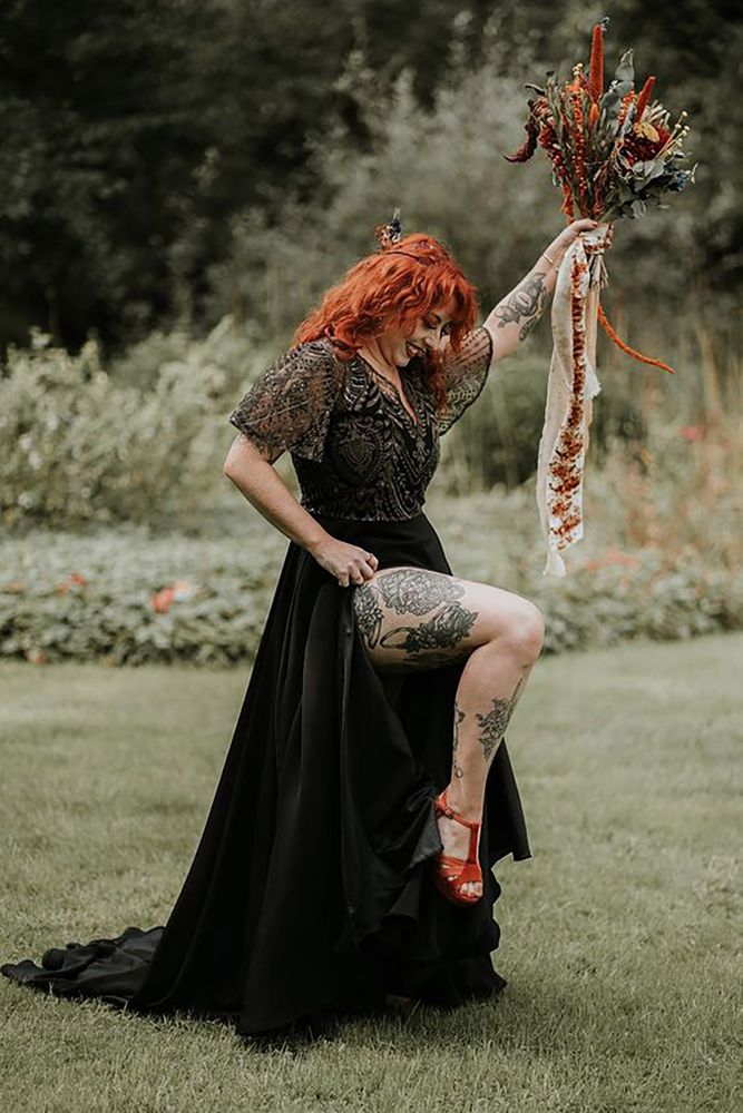 26 Best Black Wedding Dresses: Gothic, Modern & Alternative Bridal Styles 26 Best Black Wedding Dresses: Gothic, Modern & Alternative Bridal Styles