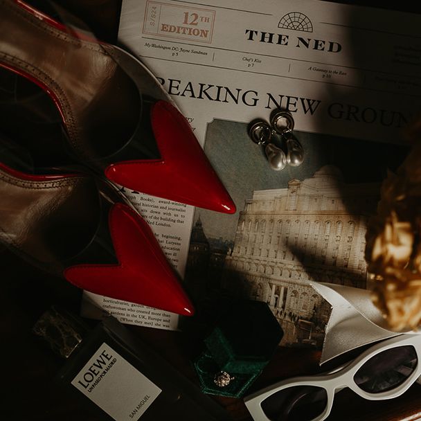 bridal-accessories-with-sunglasses-shoes-bouquet-and-more