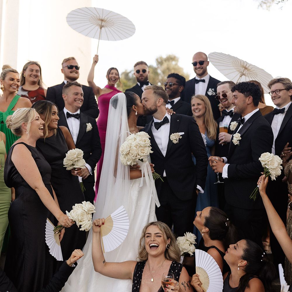 large-wedding-party-photo-at-french-riviera-wedding