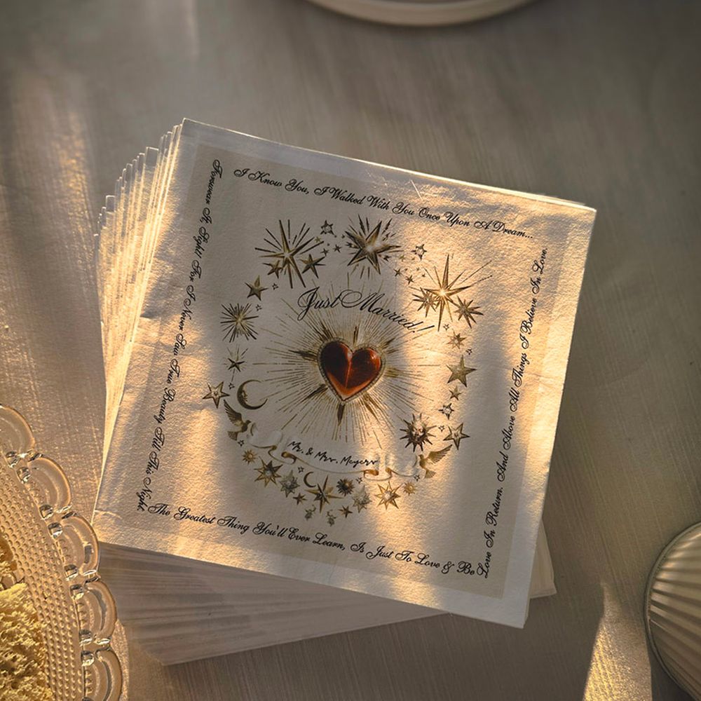 personalised-romeo-and-juliet-theme-wedding-napkins