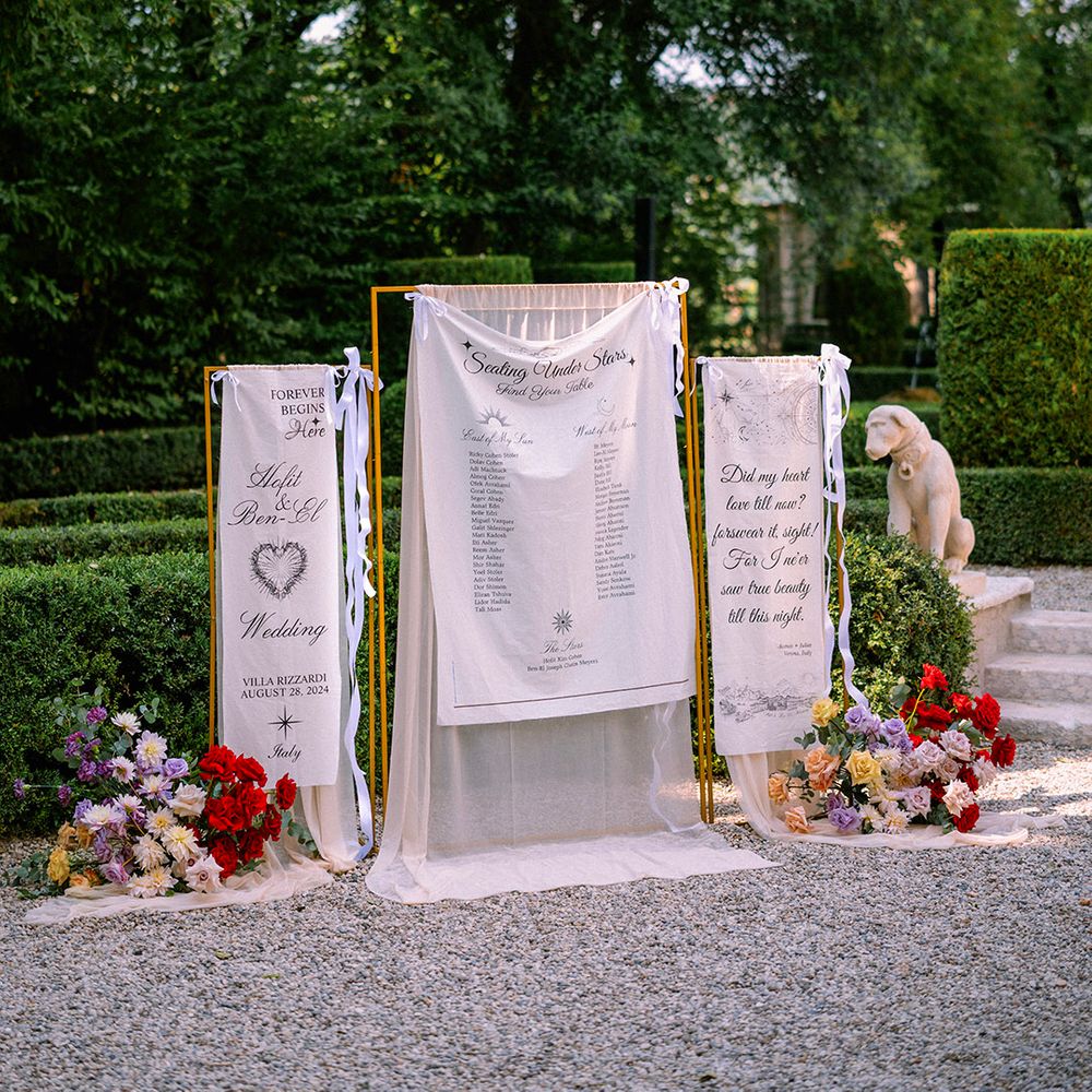 romeo-and-juliet-theme-wedding-signage