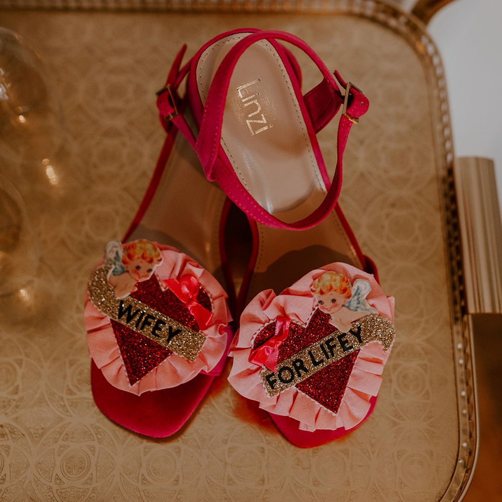 personalised-pink-wedding-shoes