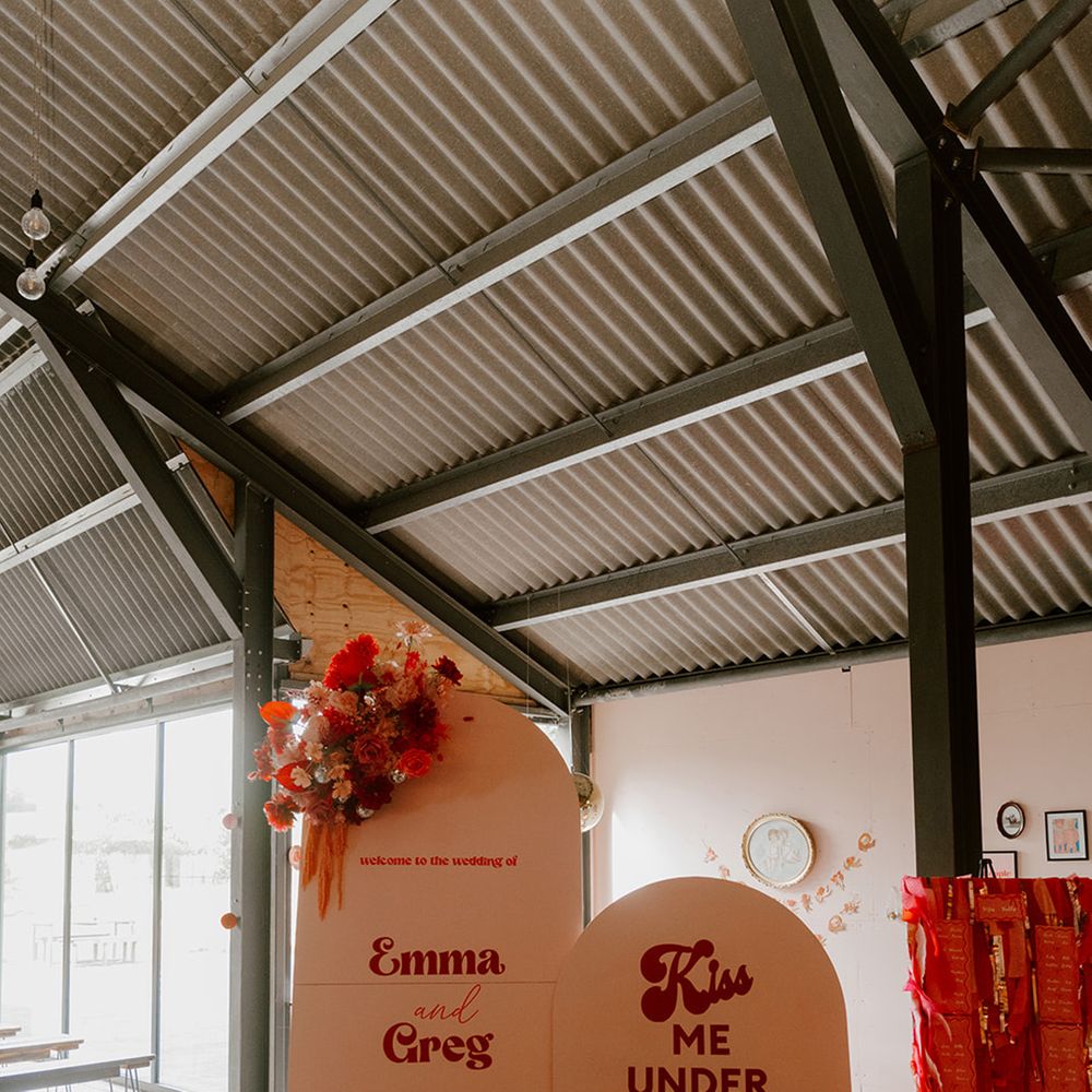 pink-wedding-signage