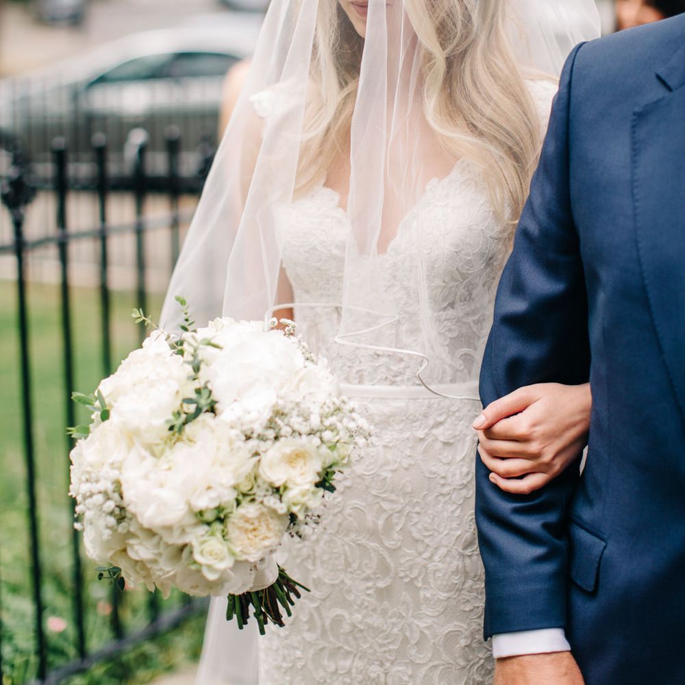 Elegant Bride in Maggie Sottero Gown