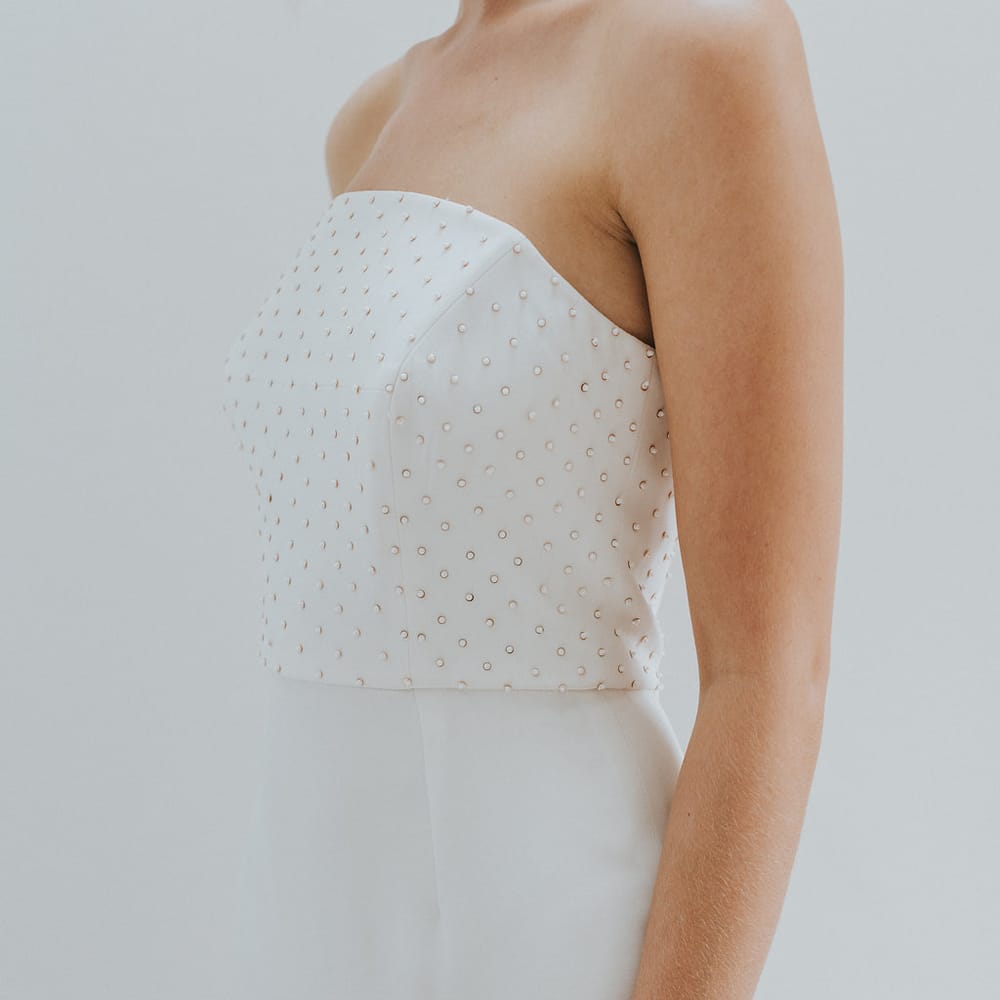 Elegant & Minimal Bridal Gowns by Charlotte Simpson