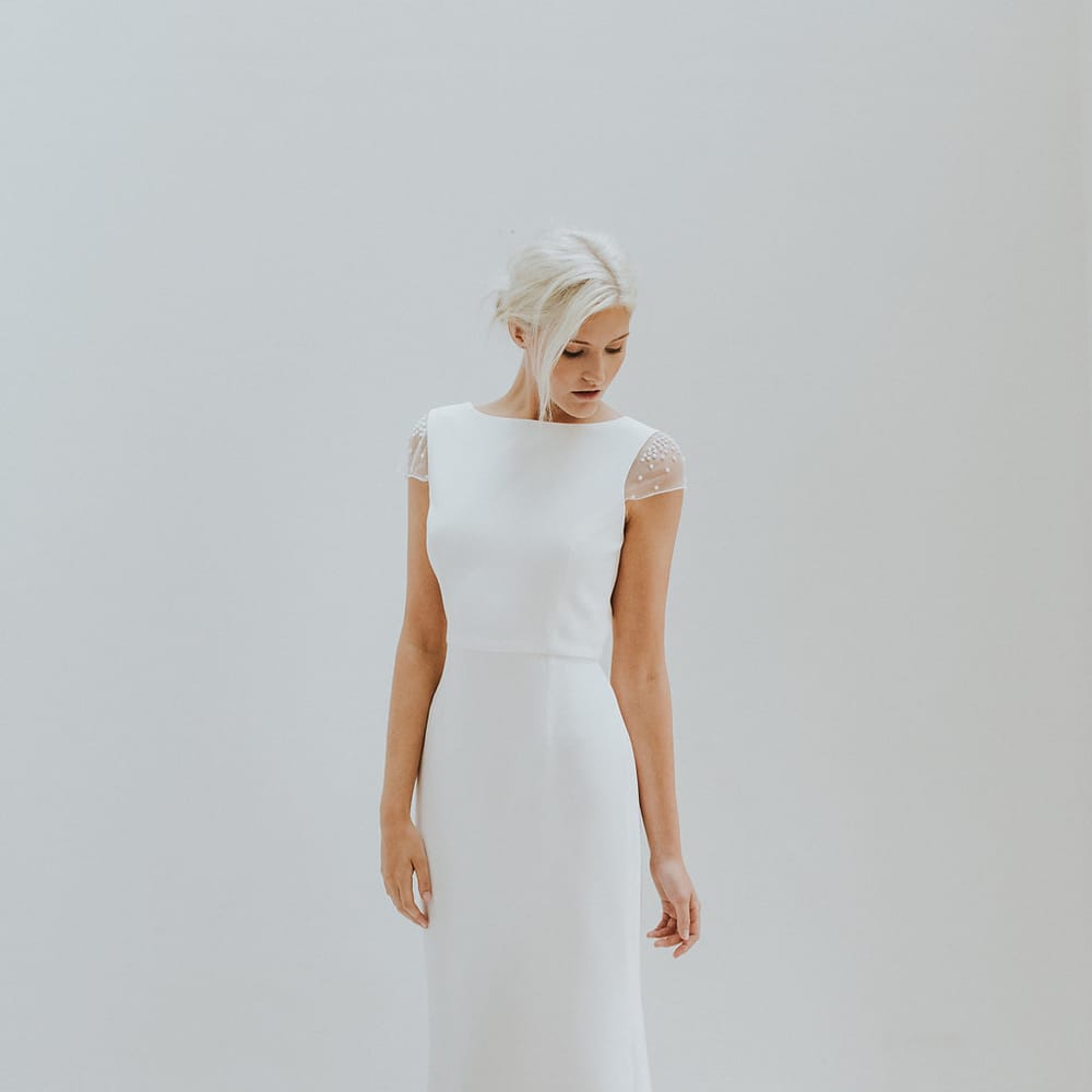 Elegant & Minimal Bridal Gowns by Charlotte Simpson