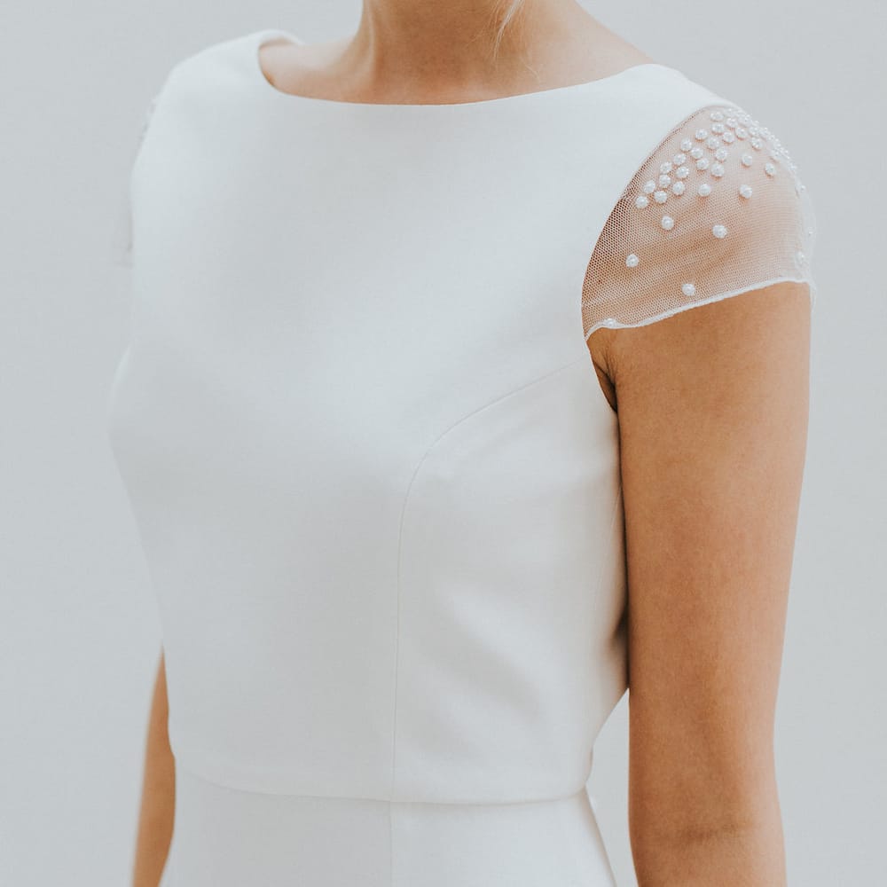 Elegant & Minimal Bridal Gowns by Charlotte Simpson