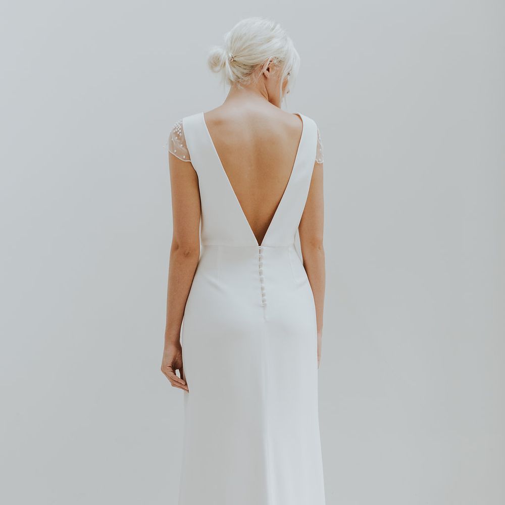 Elegant & Minimal Bridal Gowns by Charlotte Simpson
