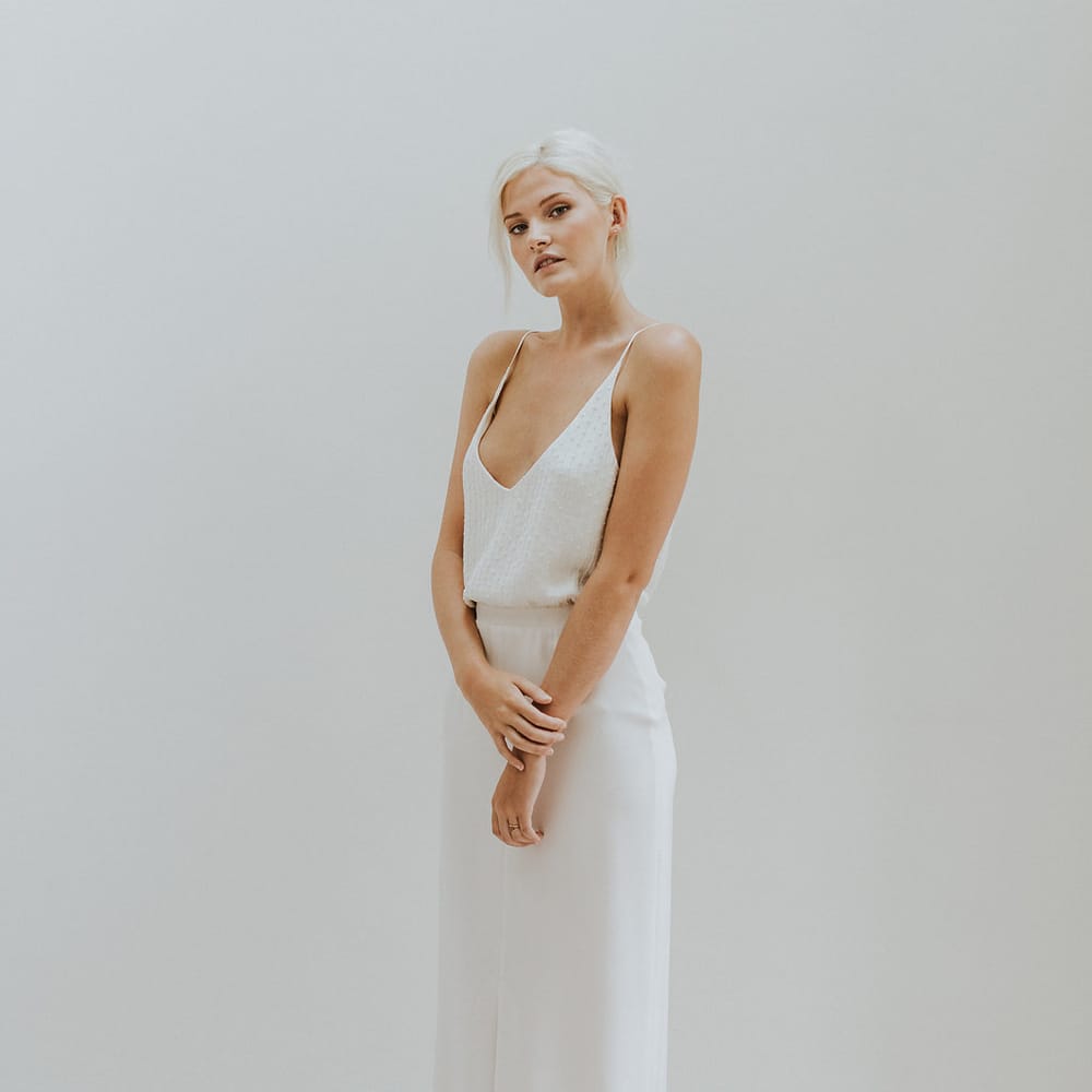 Elegant & Minimal Bridal Gowns by Charlotte Simpson