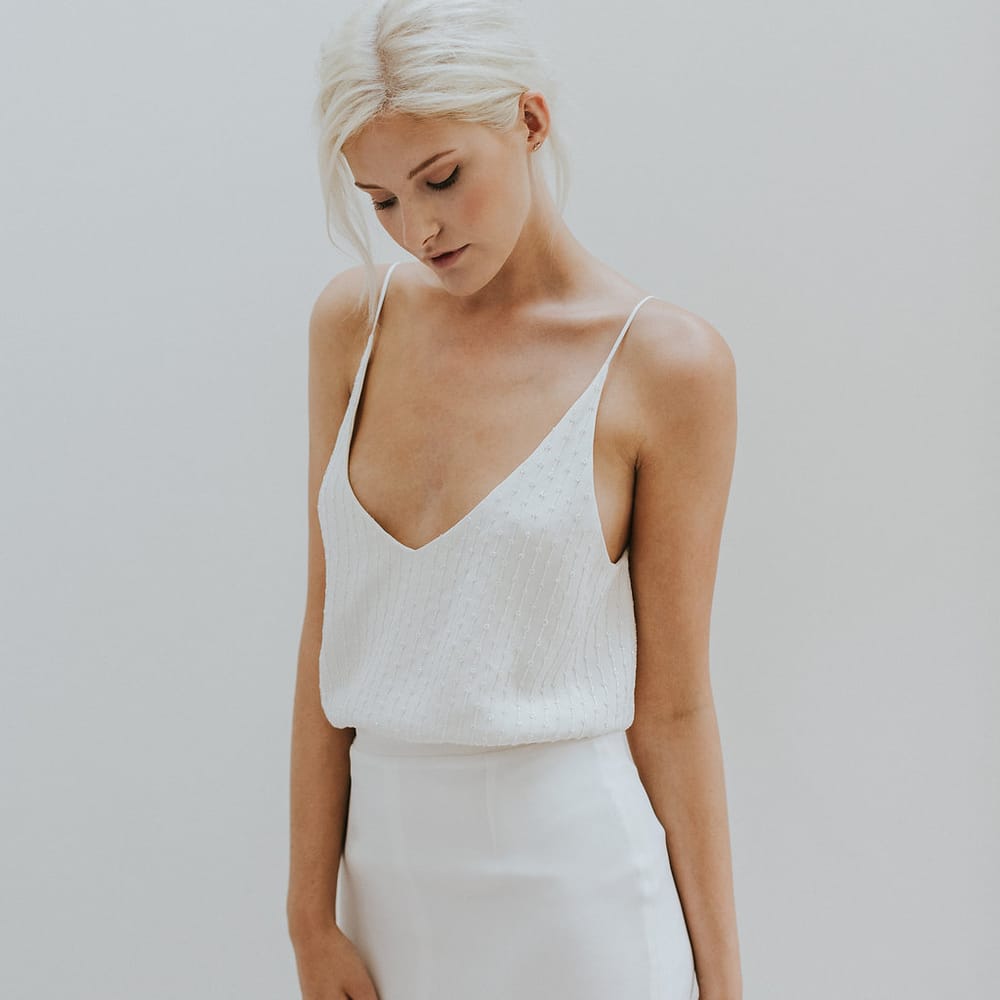 Elegant & Minimal Bridal Gowns by Charlotte Simpson