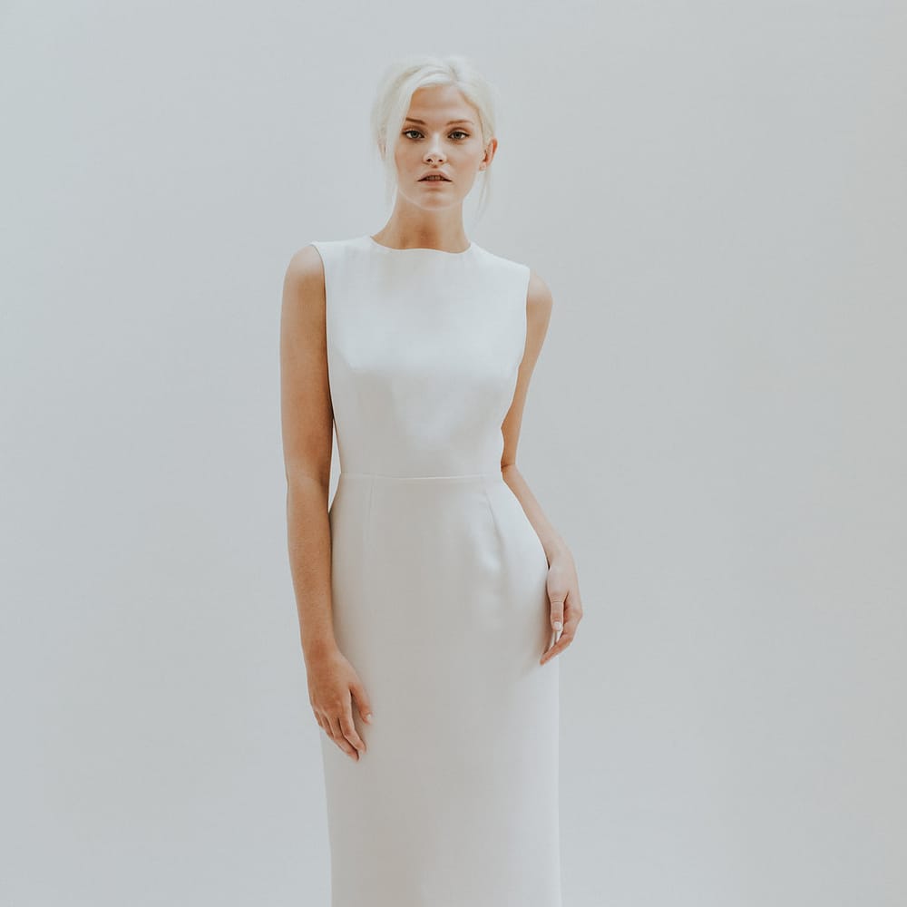Elegant & Minimal Bridal Gowns by Charlotte Simpson