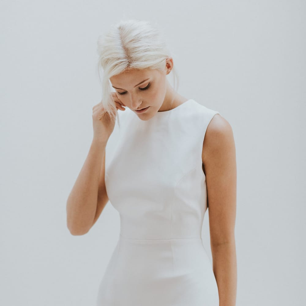 Elegant & Minimal Bridal Gowns by Charlotte Simpson