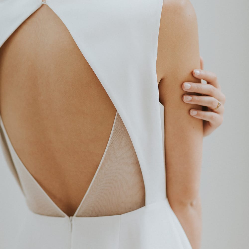 Elegant & Minimal Bridal Gowns by Charlotte Simpson