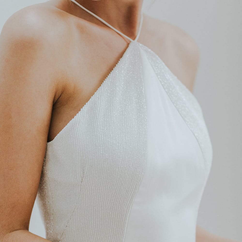 Elegant & Minimal Bridal Gowns by Charlotte Simpson