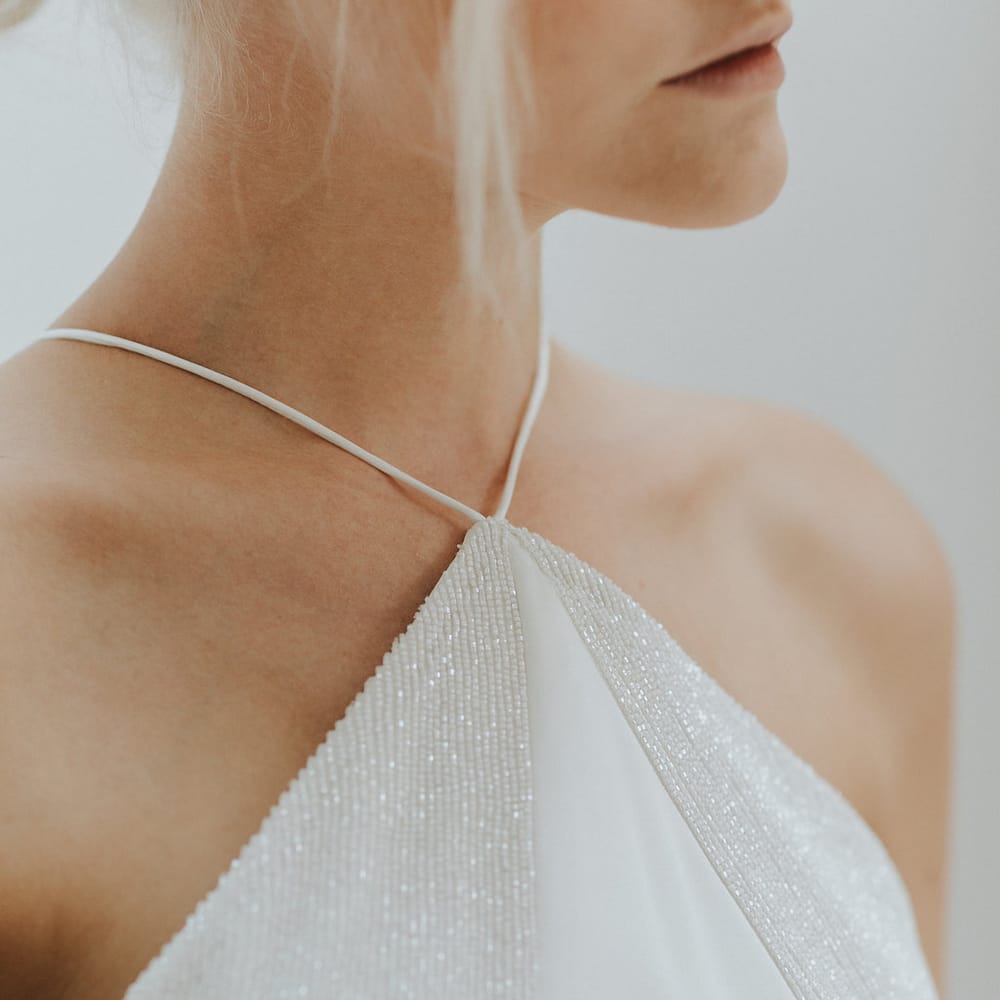 Elegant & Minimal Bridal Gowns by Charlotte Simpson