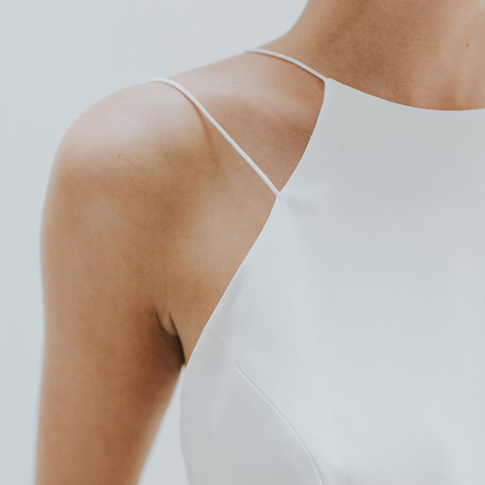 Elegant & Minimal Bridal Gowns by Charlotte Simpson