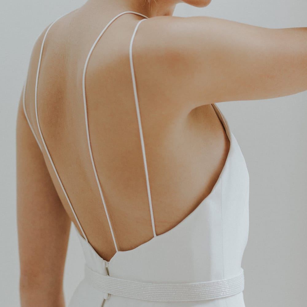 Elegant & Minimal Bridal Gowns by Charlotte Simpson
