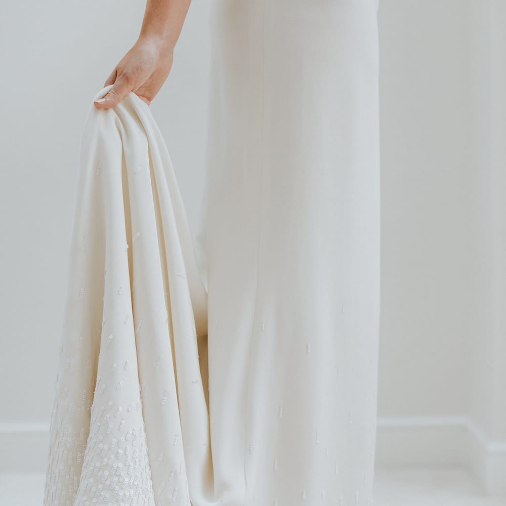 Elegant & Minimal Bridal Gowns by Charlotte Simpson
