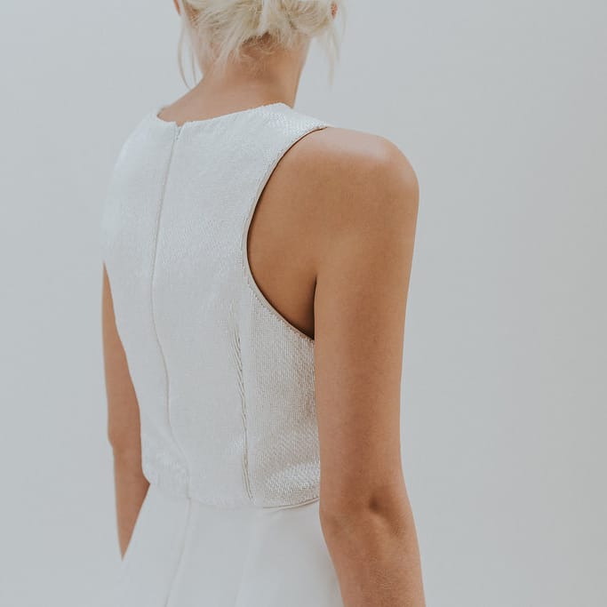 Elegant & Minimal Bridal Gowns by Charlotte Simpson