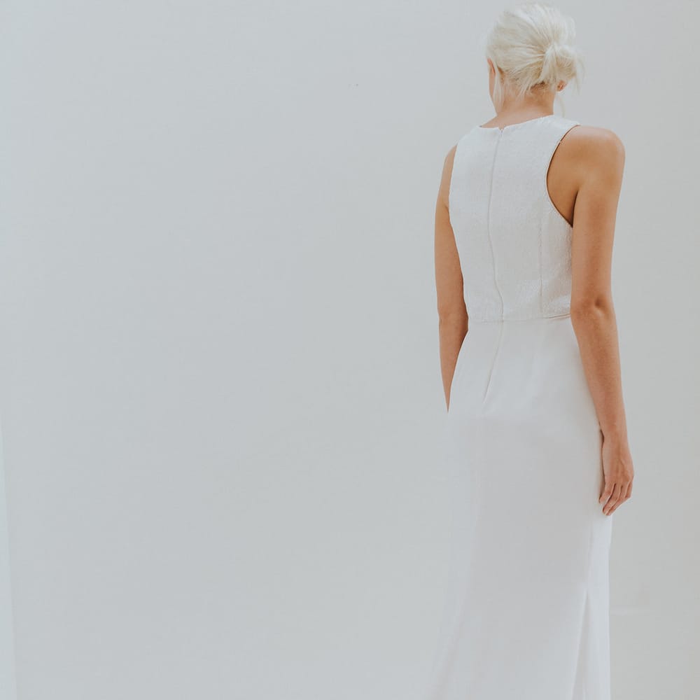 Elegant & Minimal Bridal Gowns by Charlotte Simpson