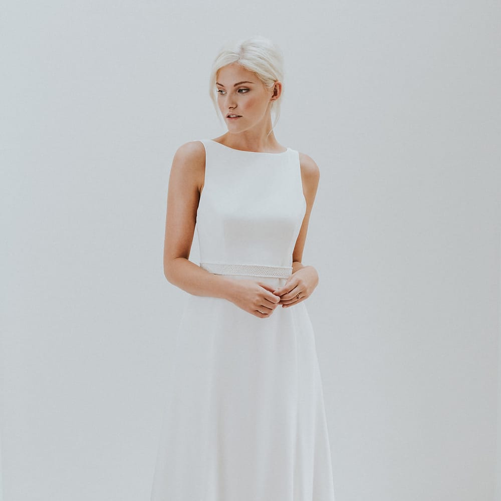 Elegant & Minimal Bridal Gowns by Charlotte Simpson